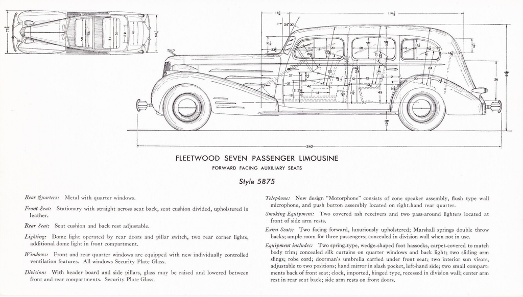 1937 Cadillac Fleetwood Portfolio Page 14